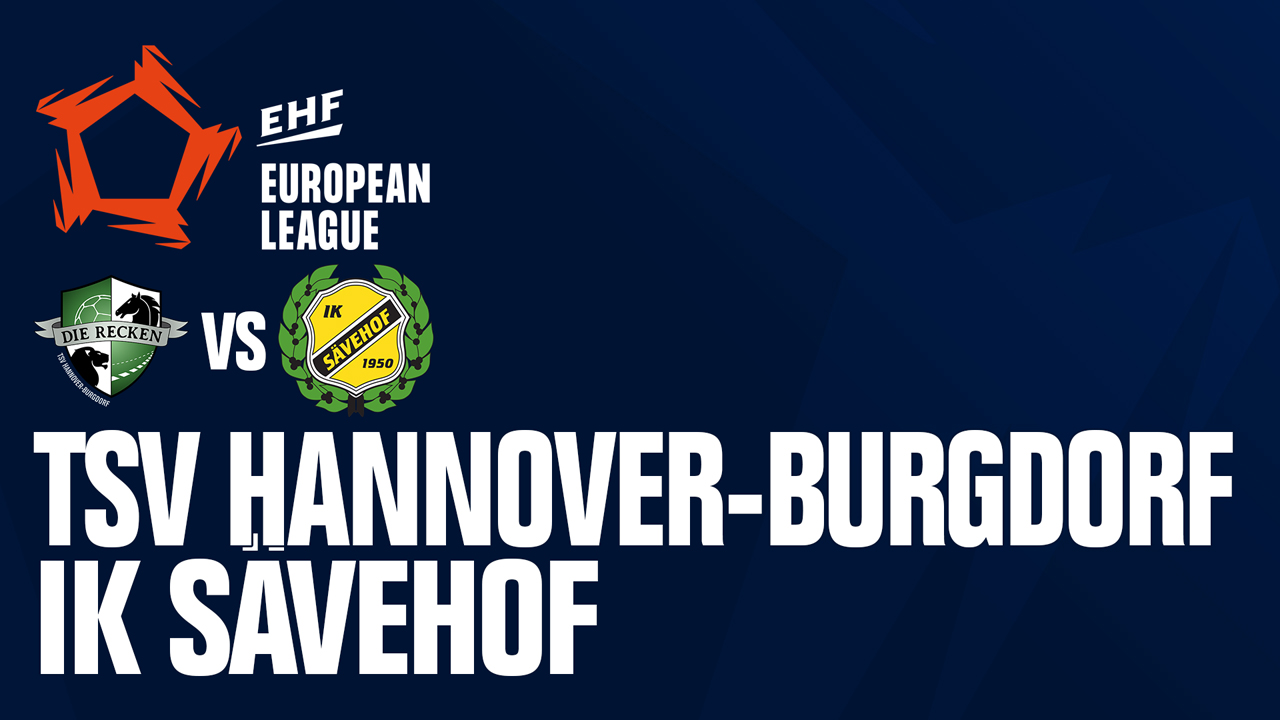 TSV Hannover-Burgdorf vs IK Sävehof