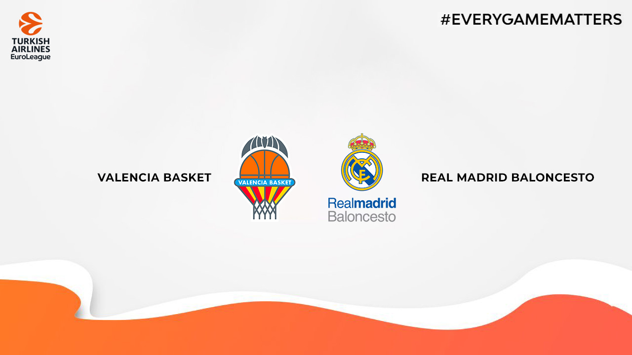 Valencia Basket vs Real Madrid Baloncesto