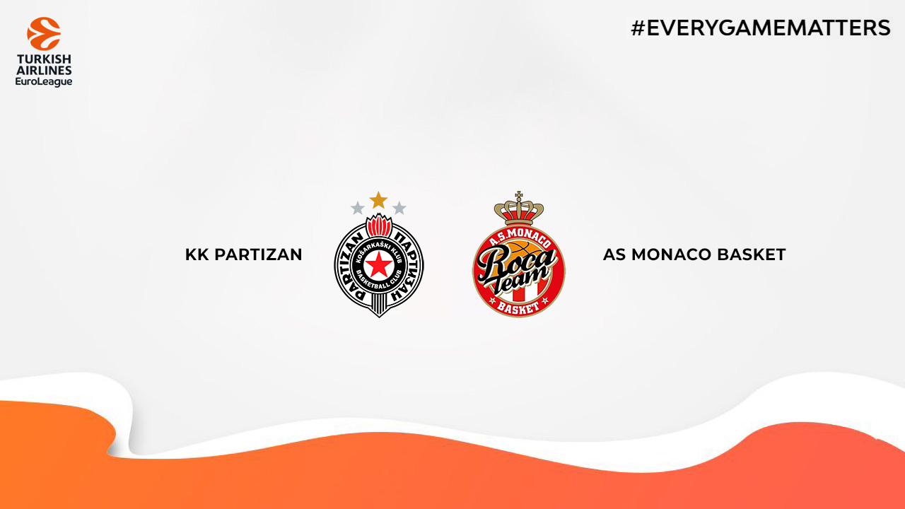 KK Partizan vs AS Monaco Basket