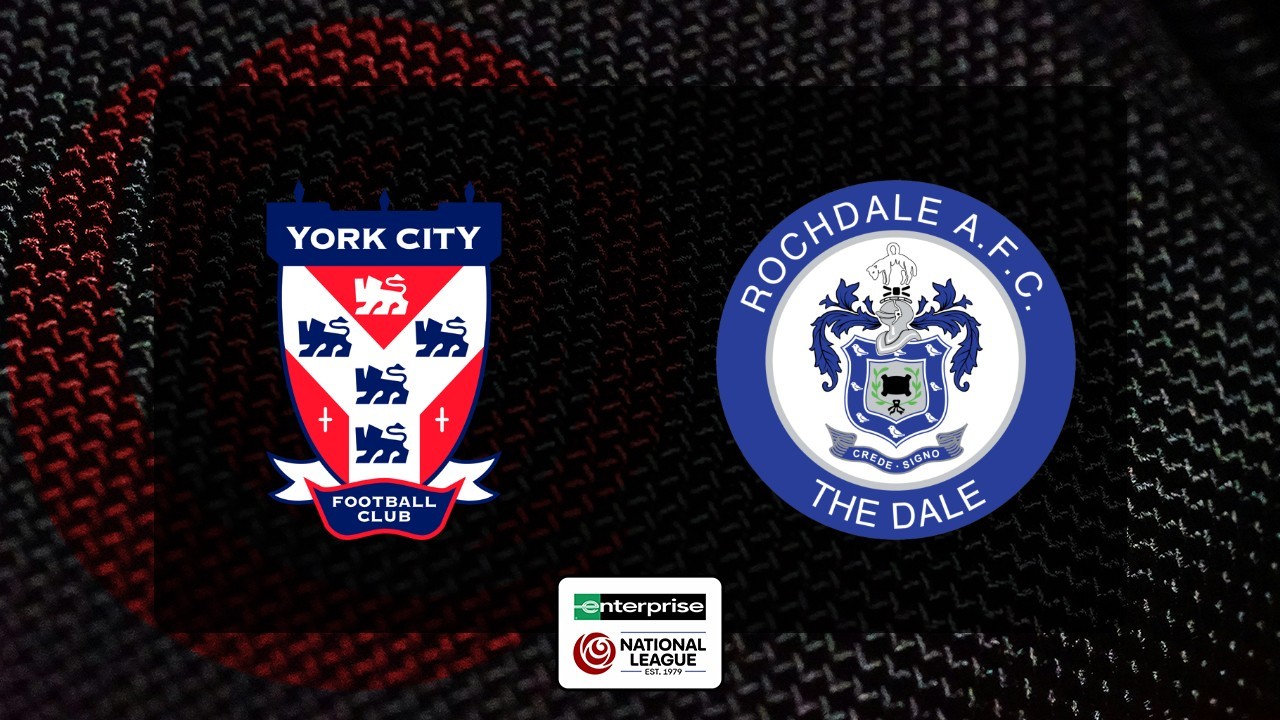 York City vs Rochdale