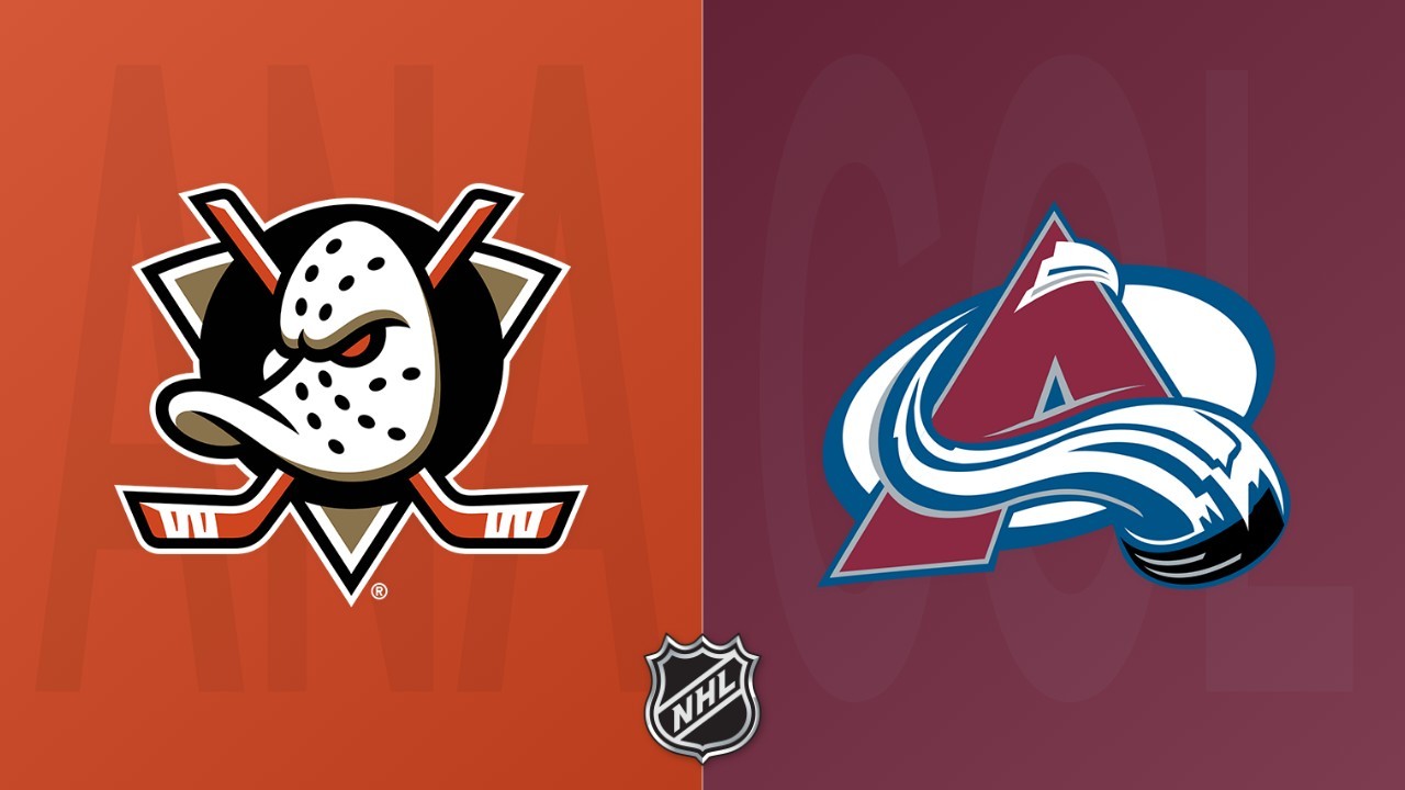 Colorado Avalanche vs Anaheim Ducks
