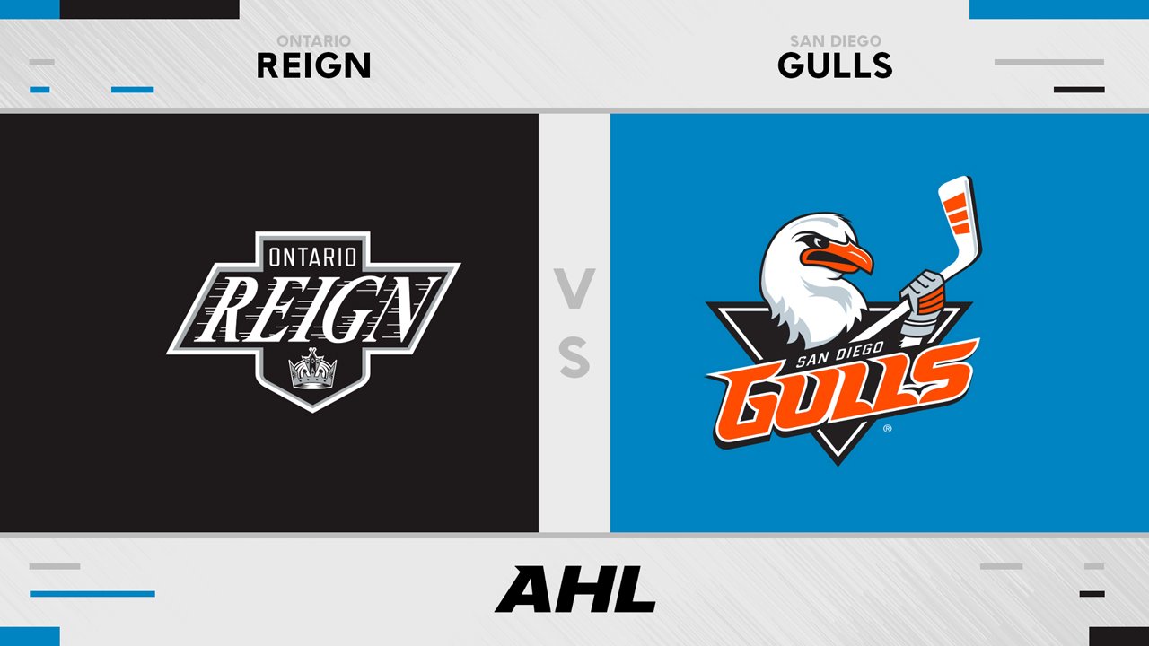 Ontario Reign vs San Diego Gulls