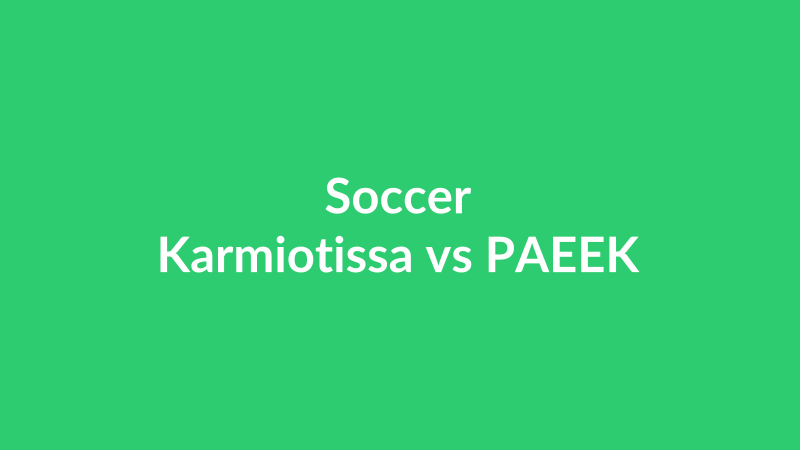 Karmiotissa vs PAEEK