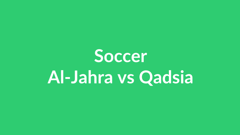 Al-Jahra vs Qadsia