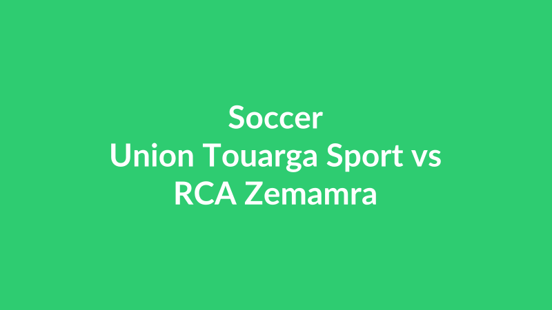 Union Touarga Sport vs RCA Zemamra