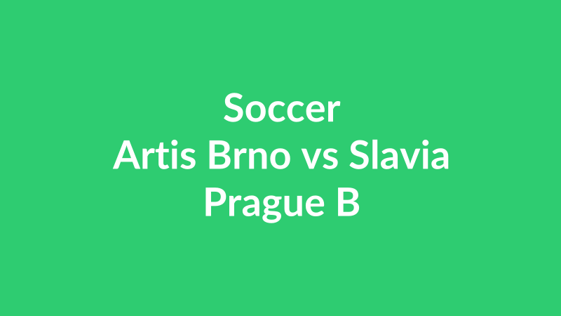 Artis Brno vs Slavia Prague B