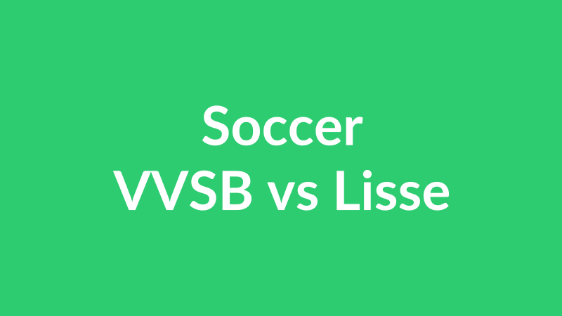 VVSB vs Lisse