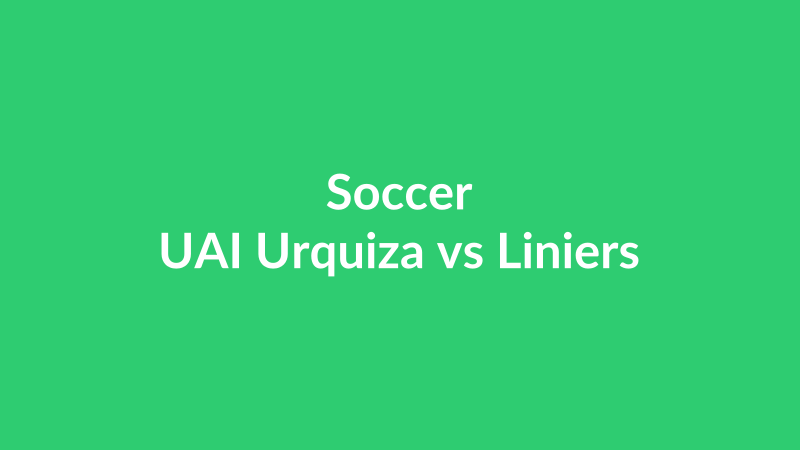 UAI Urquiza vs Liniers