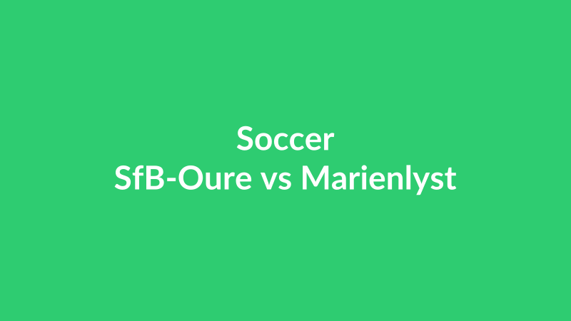 SfB-Oure vs Marienlyst