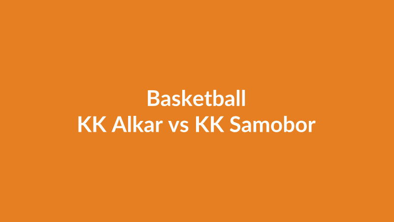 KK Alkar vs KK Samobor