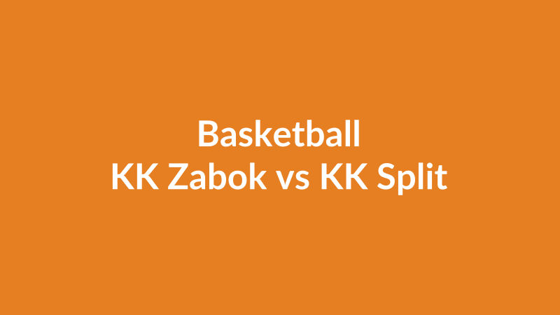 KK Zabok vs KK Split