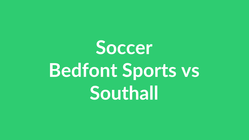 Bedfont Sports vs Southall