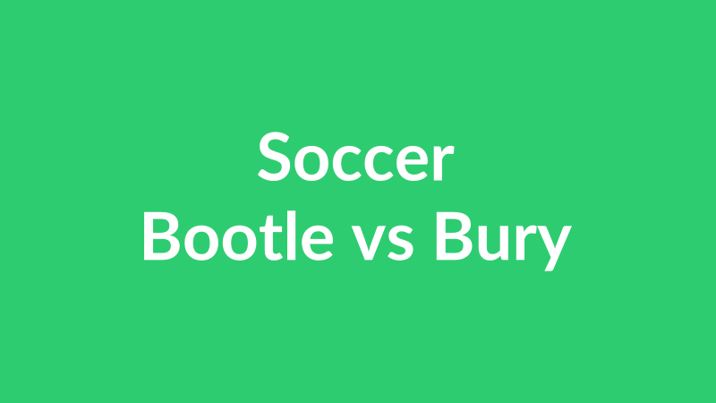 Bootle vs Bury