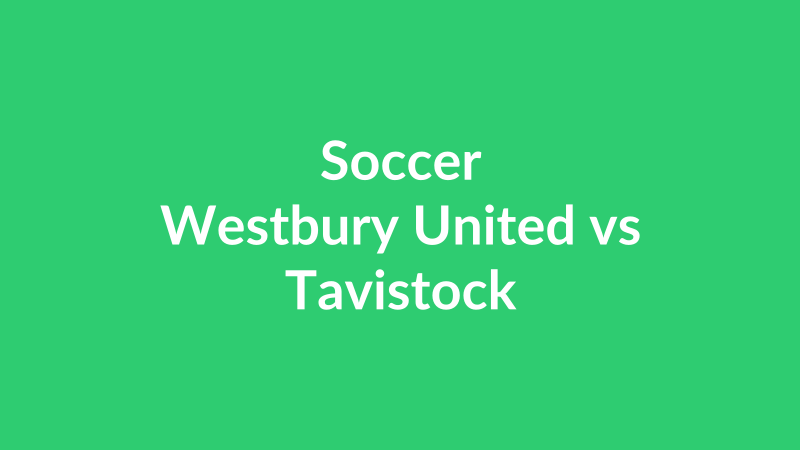 Westbury United vs Tavistock