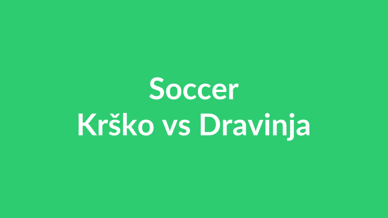 Krško vs Dravinja