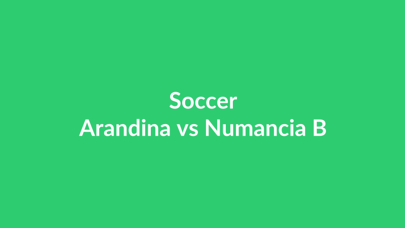 Arandina vs Numancia B