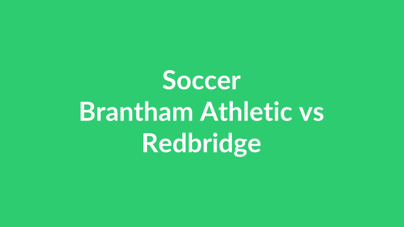 Brantham Athletic vs Redbridge