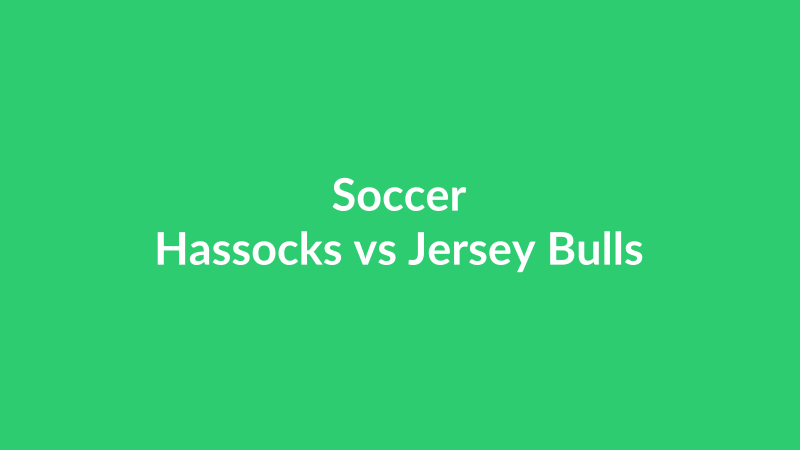 Hassocks vs Jersey Bulls