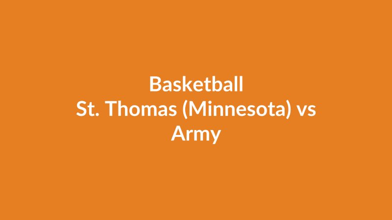 St. Thomas (Minnesota) vs Army