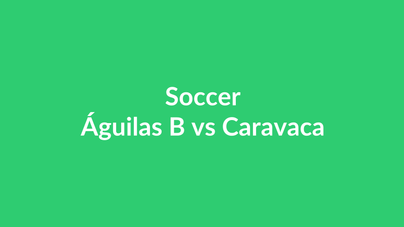 Águilas B vs Caravaca