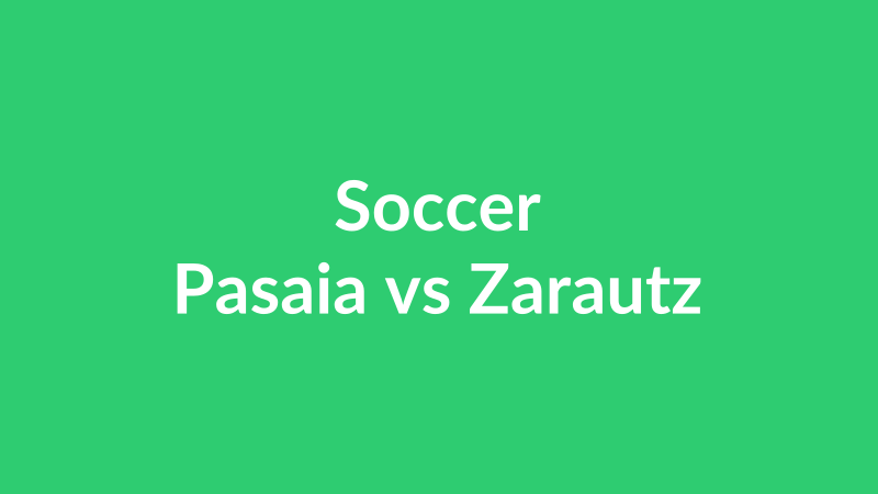 Pasaia vs Zarautz