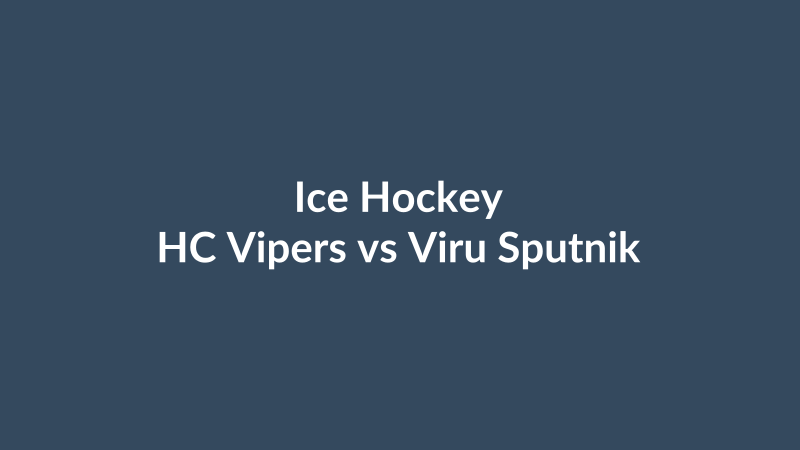 HC Vipers vs Viru Sputnik
