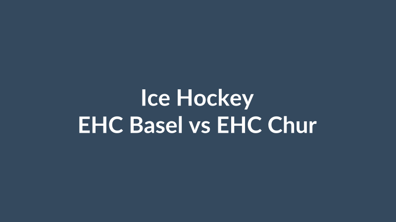 EHC Basel vs EHC Chur