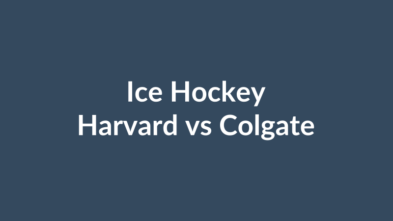 Harvard vs Colgate