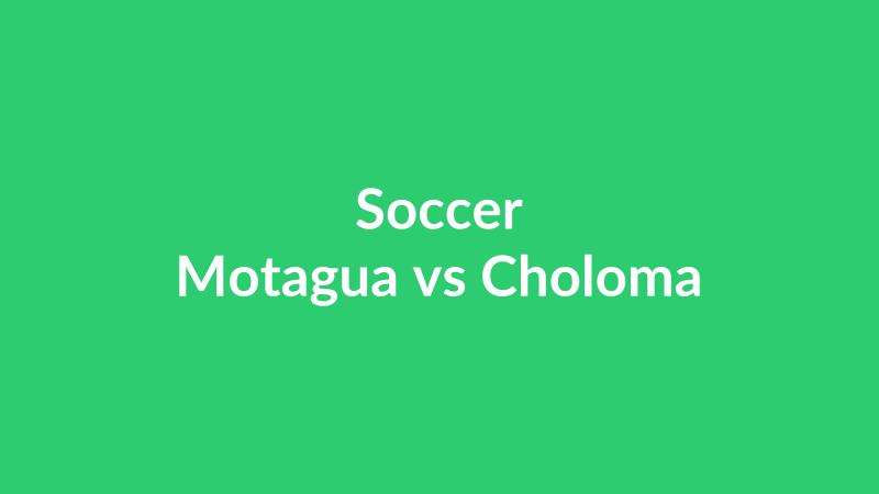 Motagua vs Choloma