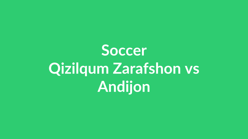 Qizilqum Zarafshon vs Andijon