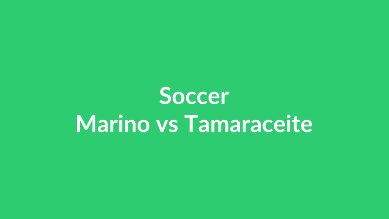 Marino vs Tamaraceite