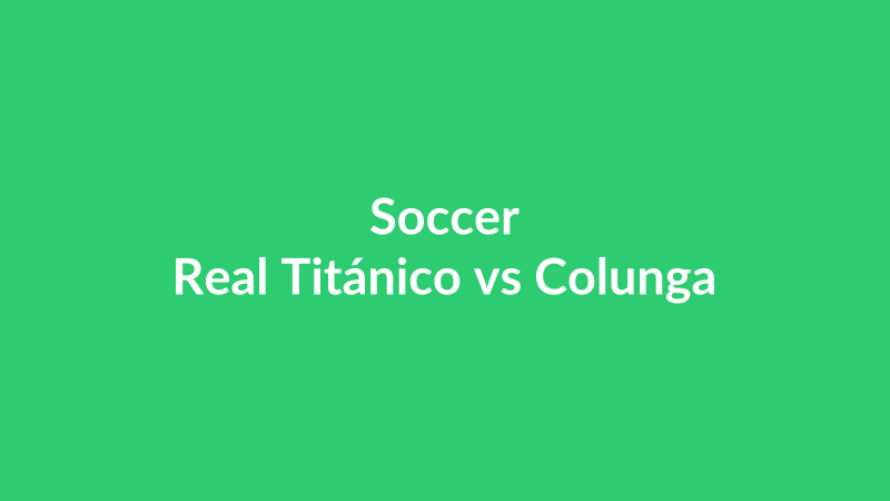Real Titánico vs Colunga
