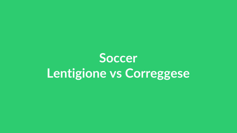Lentigione vs Correggese