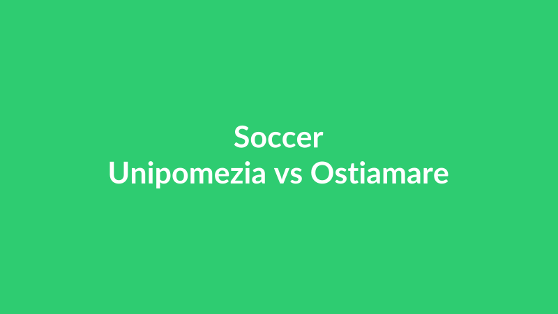 Unipomezia vs Ostiamare