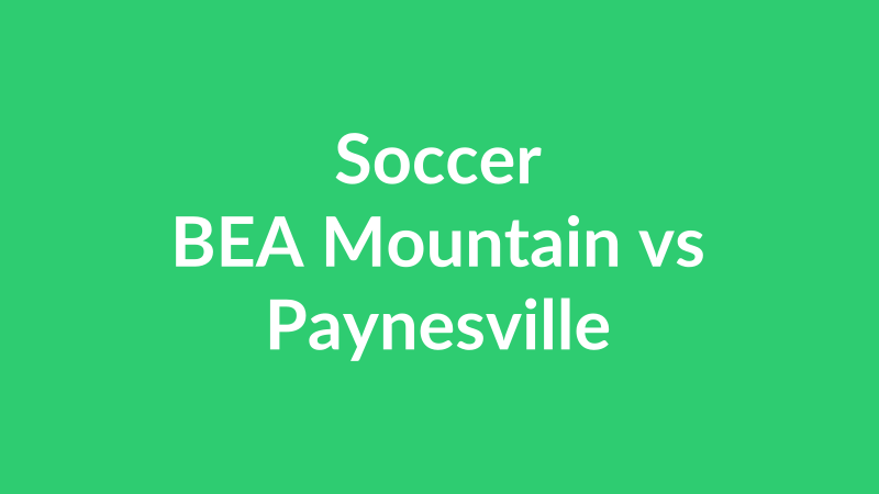 BEA Mountain vs Paynesville