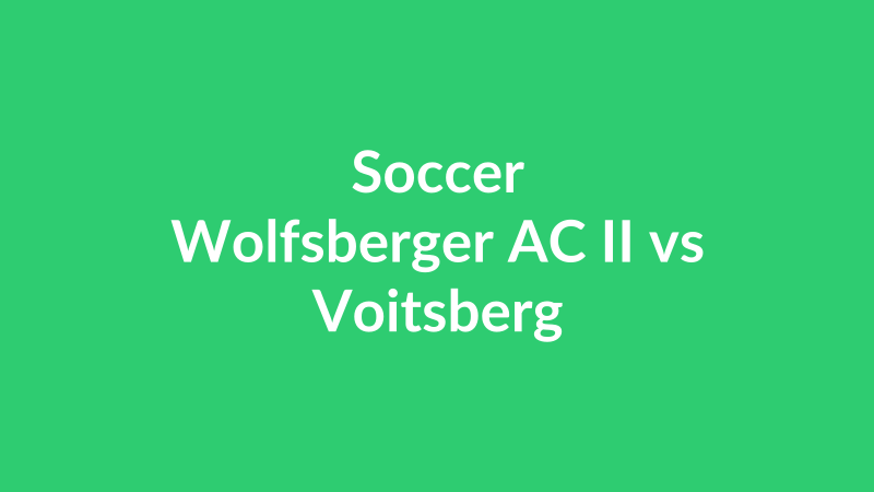 Wolfsberger AC II vs Voitsberg