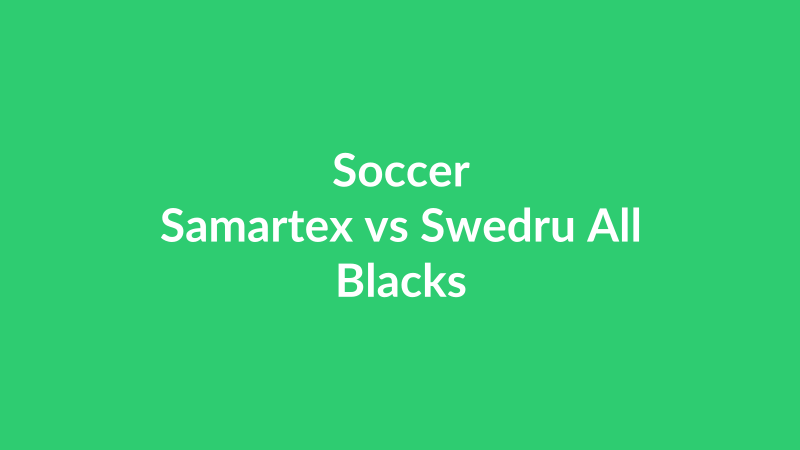 Samartex vs Swedru All Blacks