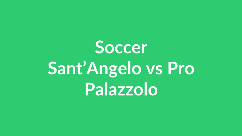 Sant’Angelo vs Pro Palazzolo