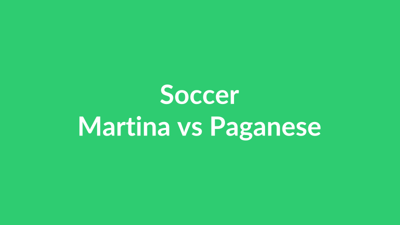Martina vs Paganese