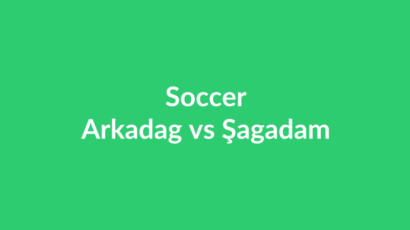 Arkadag vs Şagadam