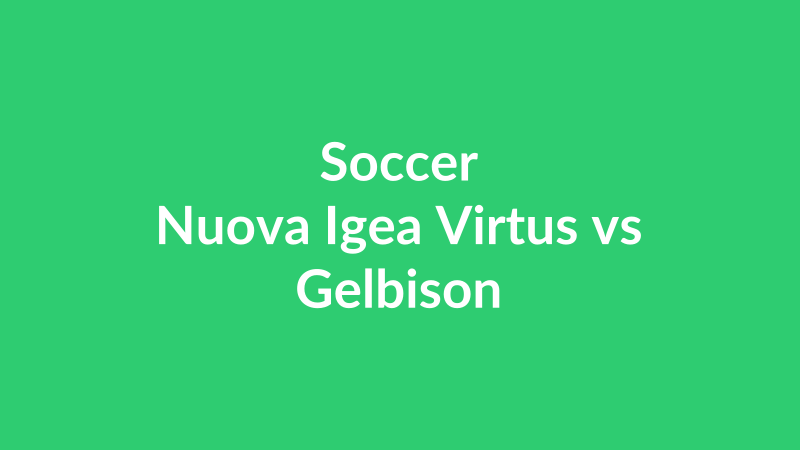 Nuova Igea Virtus vs Gelbison