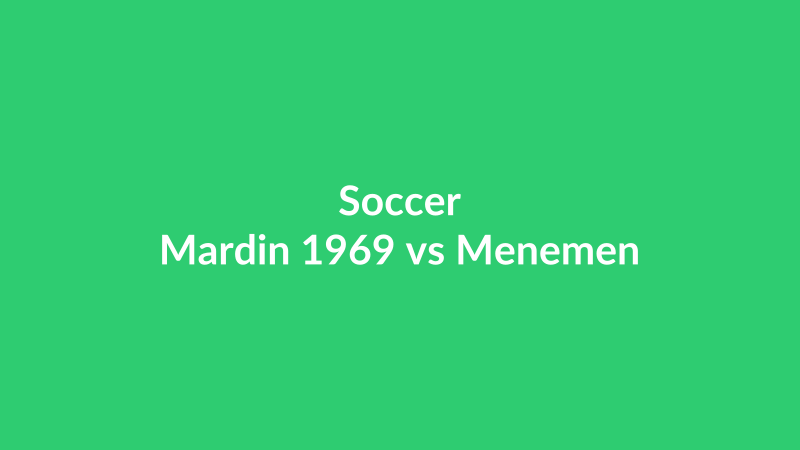 Mardin 1969 vs Menemen