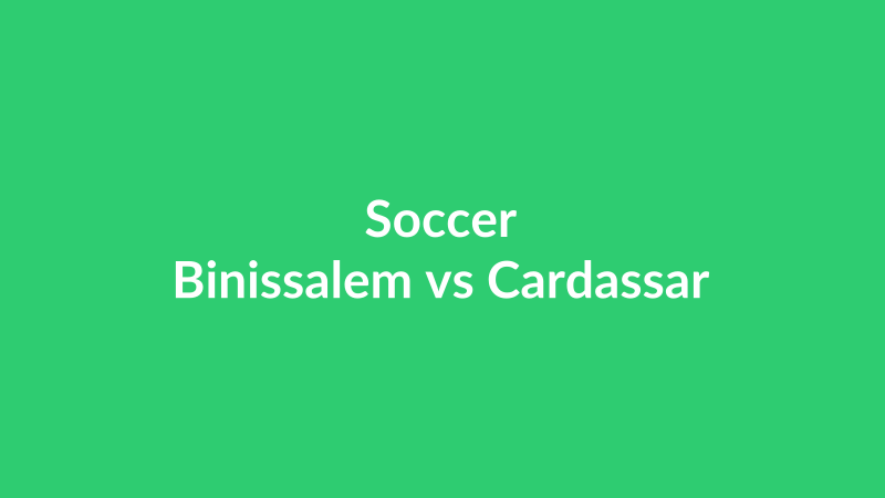 Binissalem vs Cardassar