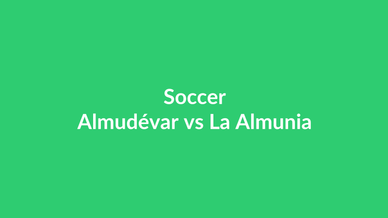 Almudévar vs La Almunia