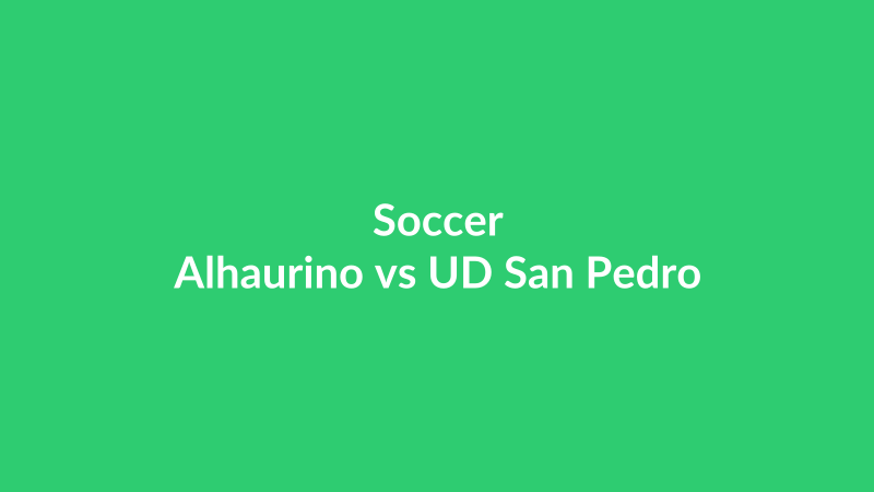 Alhaurino vs UD San Pedro