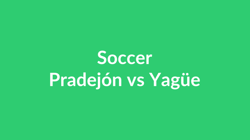 Pradejón vs Yagüe
