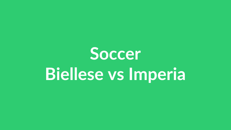 Biellese vs Imperia
