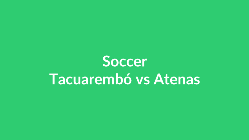 Tacuarembó vs Atenas