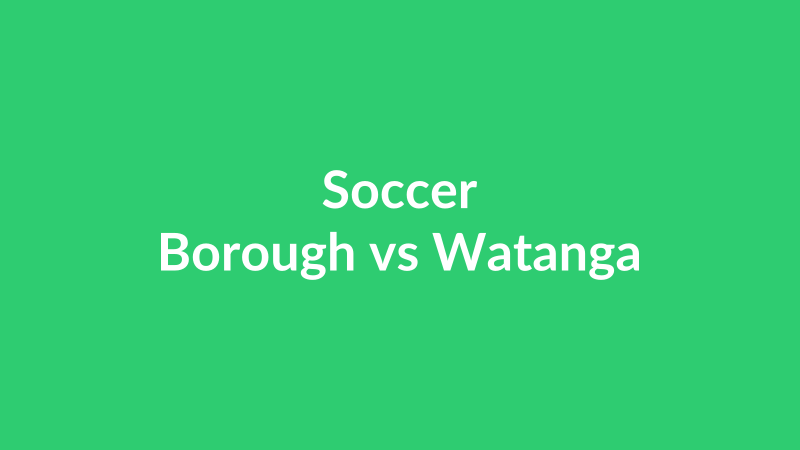 Borough vs Watanga