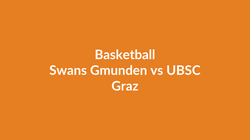 Swans Gmunden vs UBSC Graz